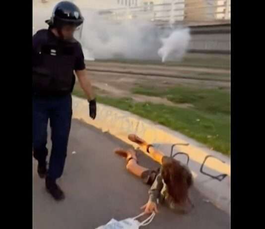 Marseille, Tränengas und ein Sturz: Wenn das Demonstrationsrecht mit Gewalt beantwortet wird Polizeibrutalität_Marseille_ScreenX