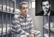 Sarkozy: Frankreichs Ex-Präsident muss hinter Gitter – Sohn Louis organisiert Protest Sarkozy_Gefängnis_Sohn-Louis_Illustration