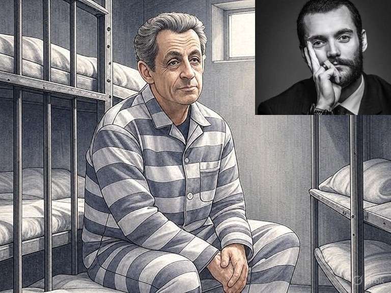 Sarkozy: Frankreichs Ex-Präsident muss hinter Gitter - Sohn Louis organisiert Protest