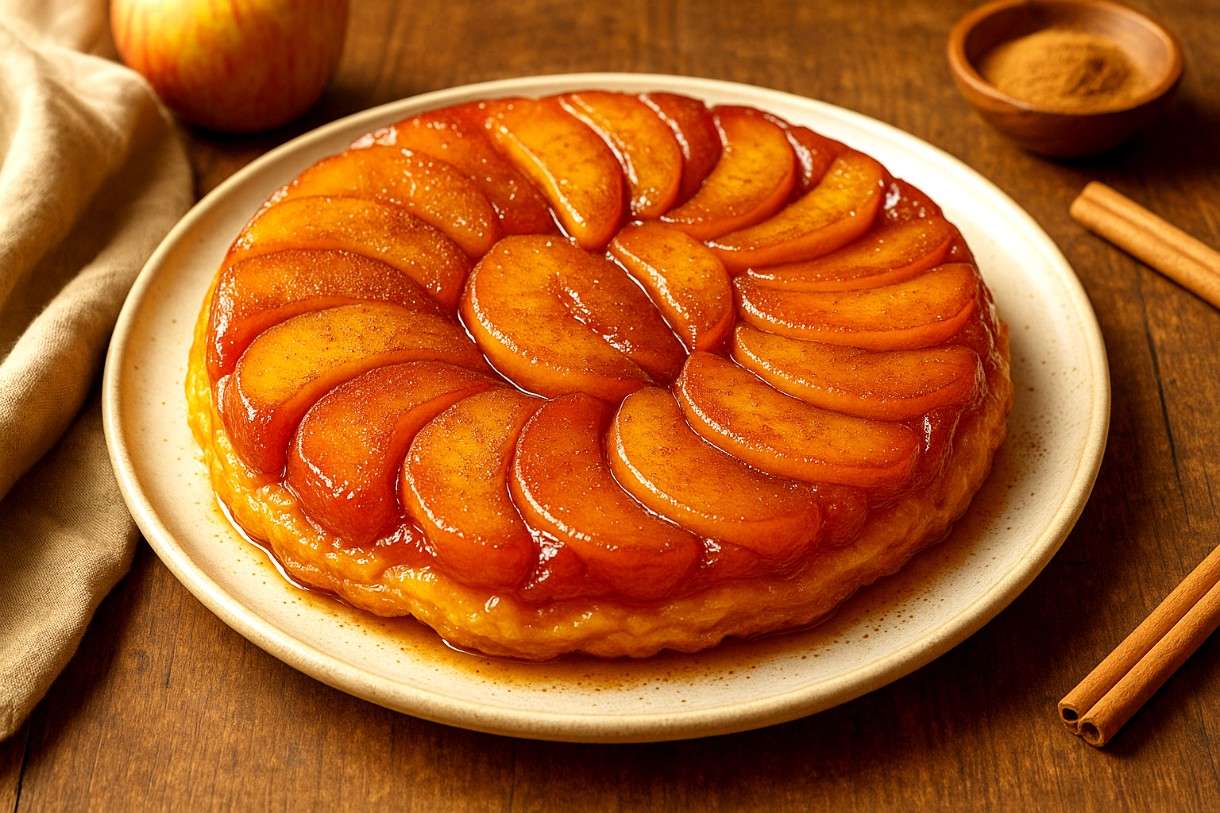Tarte Tatin aux pommes et cannelle – Ein süßes französisches Märchen