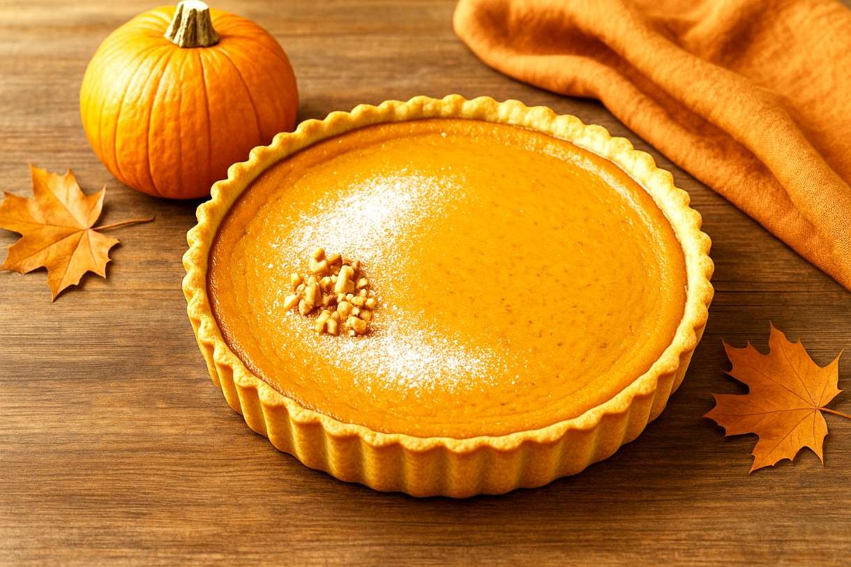 Tarte à la citrouille – Ein französischer Kürbistraum zu Halloween