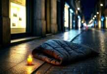 Kommentar: Wie viele Tote braucht es noch, bis wir Obdachlosigkeit als Staatsversagen begreifen? Tod_Obdachlosigkeit_Illustration