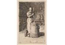 Das Salz in der Butter – Wie die halbsalzige Butter Frankreichs Geschmack verändert Traditionelle_Butterherstellung_Wikipedia