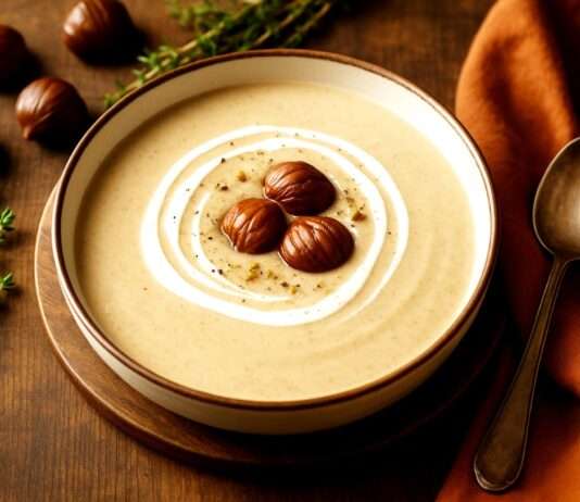 Velouté de Châtaignes – Der samtige Geschmack des französischen Herbstes Velouté-de-Châtaignes