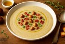 Velouté de Châtaignes et Céleri-Rave – Eine französische Herbstsymphonie in samtiger Form. Velouté-de-Châtaignes-et-Céleri-Rave