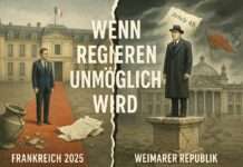 Wenn Regieren unmöglich wird – Frankreich im Spiegel der Weimarer Republik Vergleich_Frankreich_Weimarer-Republik_Illustration