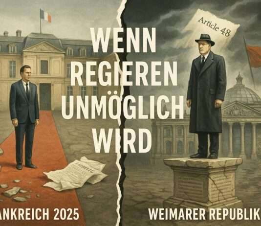 Wenn Regieren unmöglich wird – Frankreich im Spiegel der Weimarer Republik Vergleich_Frankreich_Weimarer-Republik_Illustration