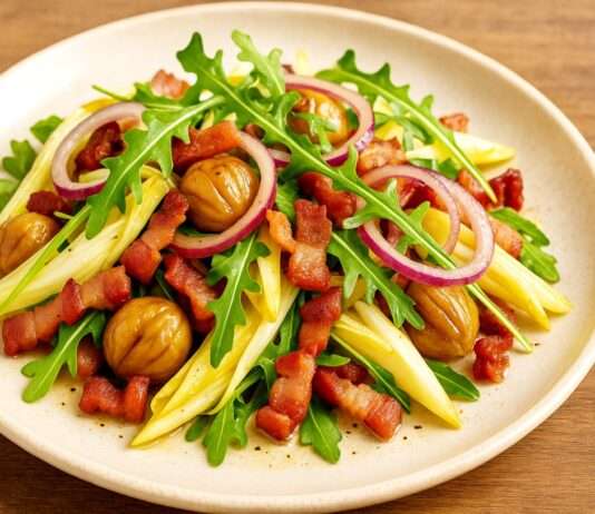 Der warme Maronensalat – Herbst auf dem Teller Warmer-Maronensalat