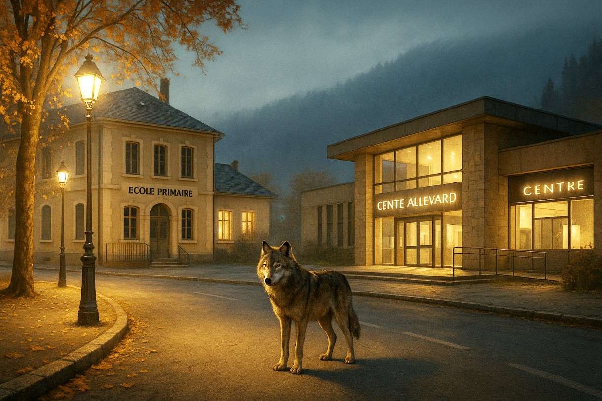 Ein Wolf mitten in der Stadt – Wenn Natur und Zivilisation auf Tuchfühlung gehen