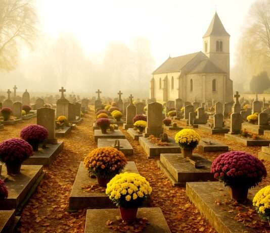 Ein stiller Feiertag voller Leben – Allerheiligen in Frankreich Allerheiligen_La-Toussaint_Illustration