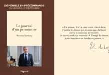 Kommentar: Besinnung im Knast? Nicolas Sarkozys neues Buch berührt, verwirrt und provoziert Buch_Sarkozy_Gefängnis_ScreenX