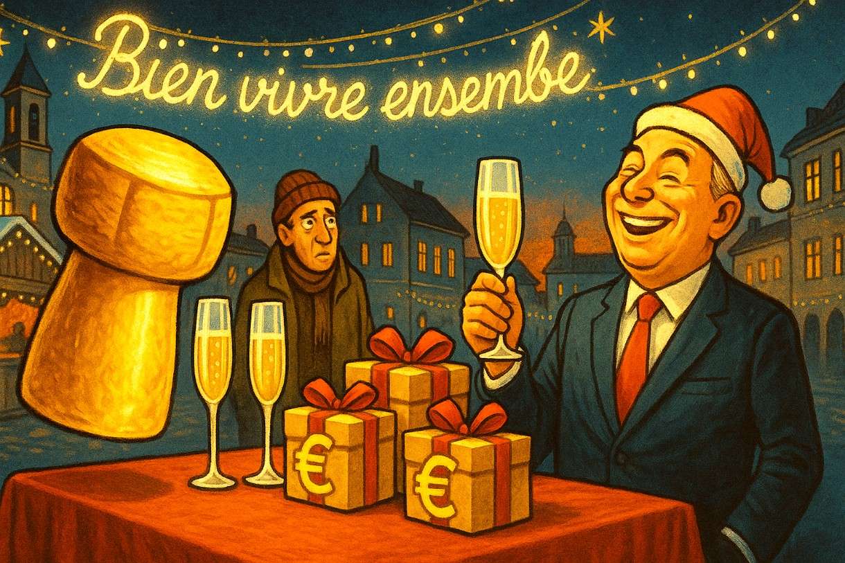 Frankreich muss sparen – und Le Barcarès badet im Champagner?