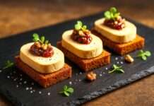 Foie Gras auf Pain d’Épices mit Feigen-Chutney Foie-Gras-auf-Pain-d-Épices-mit-Feigen-Chutney