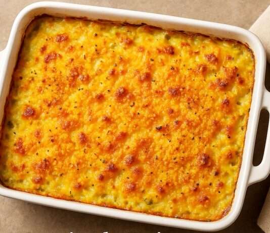 Gratin de Poireaux et Mimolette vieille – Ein herbstlich-französisches Soulfood mit Charakter Gratin-de-Poireaux-et-Mimolette-vieille