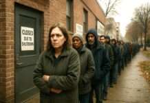 Shutdown in den USA: Supreme Court friert Lebensmittelhilfe für 42 Millionen Bedürftige ein Lebensmittelhilfe_USA_Shutdown_Illustration