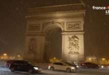 Paris im Schneefieber: Ein Wintermärchen auf Zeit Schnee_Paris_ScreenFranceTV