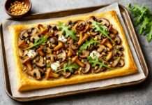 Tarte Fine aux Champignons Sauvages et Fromage de Chèvre Tarte-Fine-aux-Champignons-Sauvages-et-Fromage-de-Chèvre