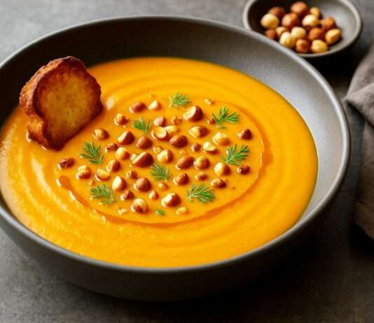 Velouté de Potimarron à la Noisette Velouté-de-Potimarron-à-la-Noisette