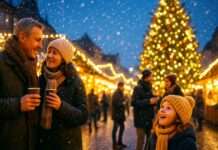 Kommentar: Ein Fest der Erinnerung – Was Weihnachtsmärkte für uns bedeuten Weihnachtsmarkt_Bedeutung_Illustration