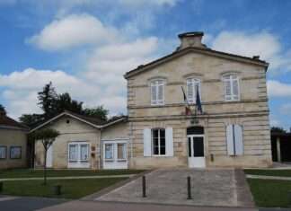 Die Hüterin der Erinnerungen: Wie eine Biografin in der Gironde die Seele eines Dorfes bewahrt Genissac_Mairie_Wikipedia