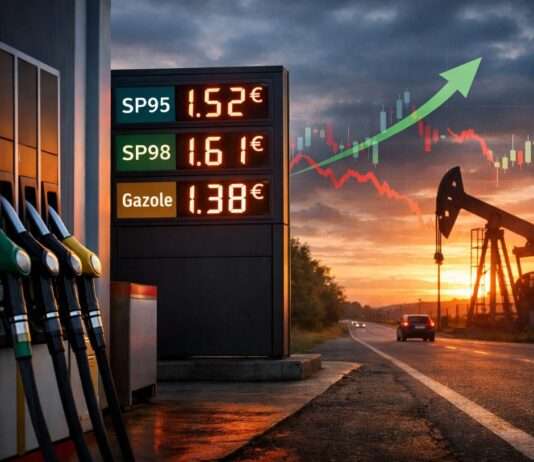 Billiger Sprit, trügerische Ruhe – warum der Preis an französischen Zapfsäulen bald wieder klettert Benzinpreis_Frankreich_Illustration