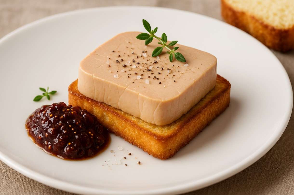 Foie Gras mit Feigen-Chutney & Brioche
