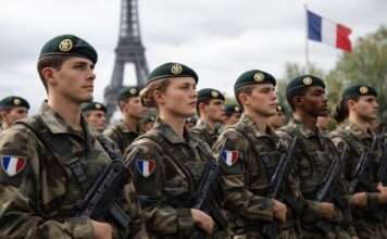 Frankreichs strategische Wende: Zwischen Aufrüstung, Industriepolitik und geopolitischem Anspruch Freiwilliger_Militärdienst_Frankreich_Illustration