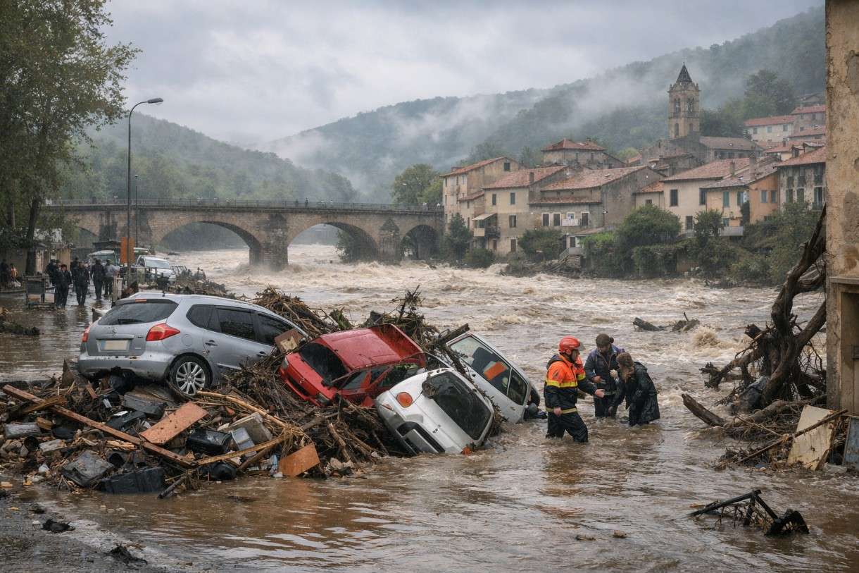 Wenn der Regen alles mitreißt – Gedanken an die Menschen im Hérault