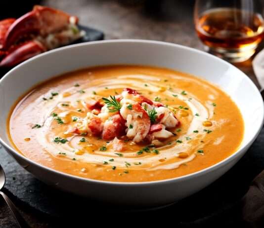 Hummerbisque mit Cognac – Der königliche Klassiker der französischen Festküche Hummerbisque-mit-Cognac