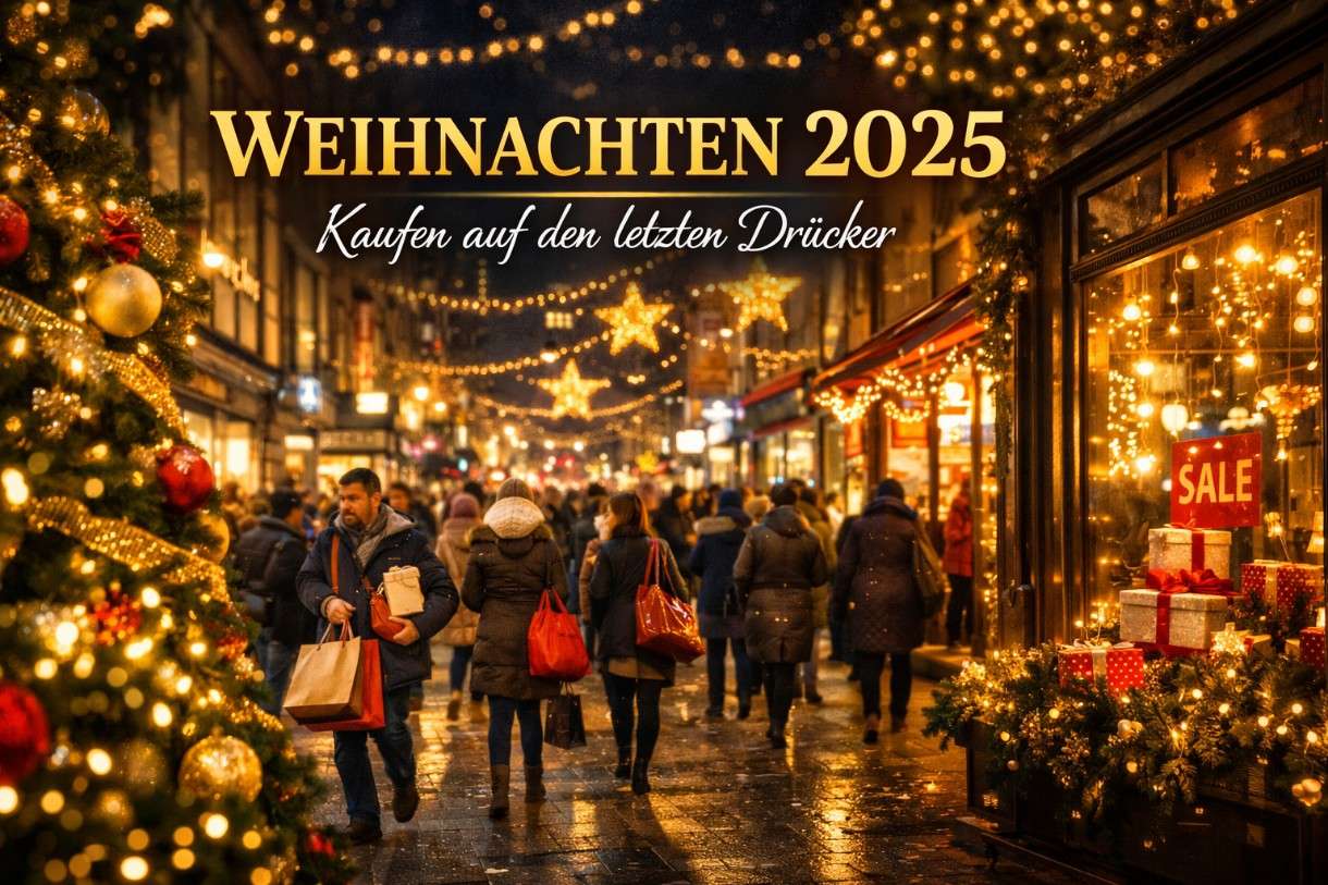 Weihnachten 2025 – Wenn die Kasse erst auf den letzten Metern klingelt