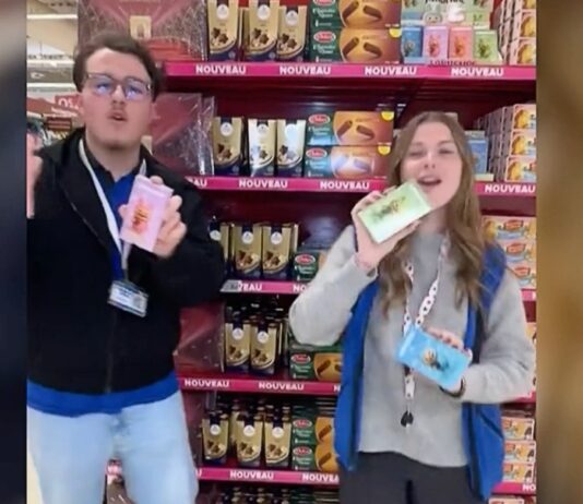 Von der Kasse ins Rampenlicht: Wie eine Carrefour-Mitarbeiterin aus Laval TikTok erobert Leonie-Carrefour_ScreenFTV