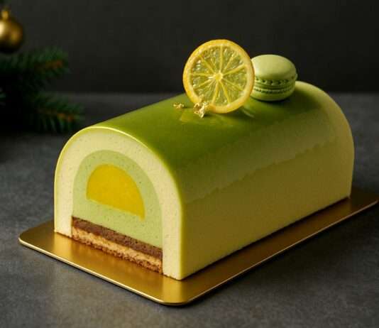 Moderne Bûche de Noël Moderne-Bûche-de-Noël