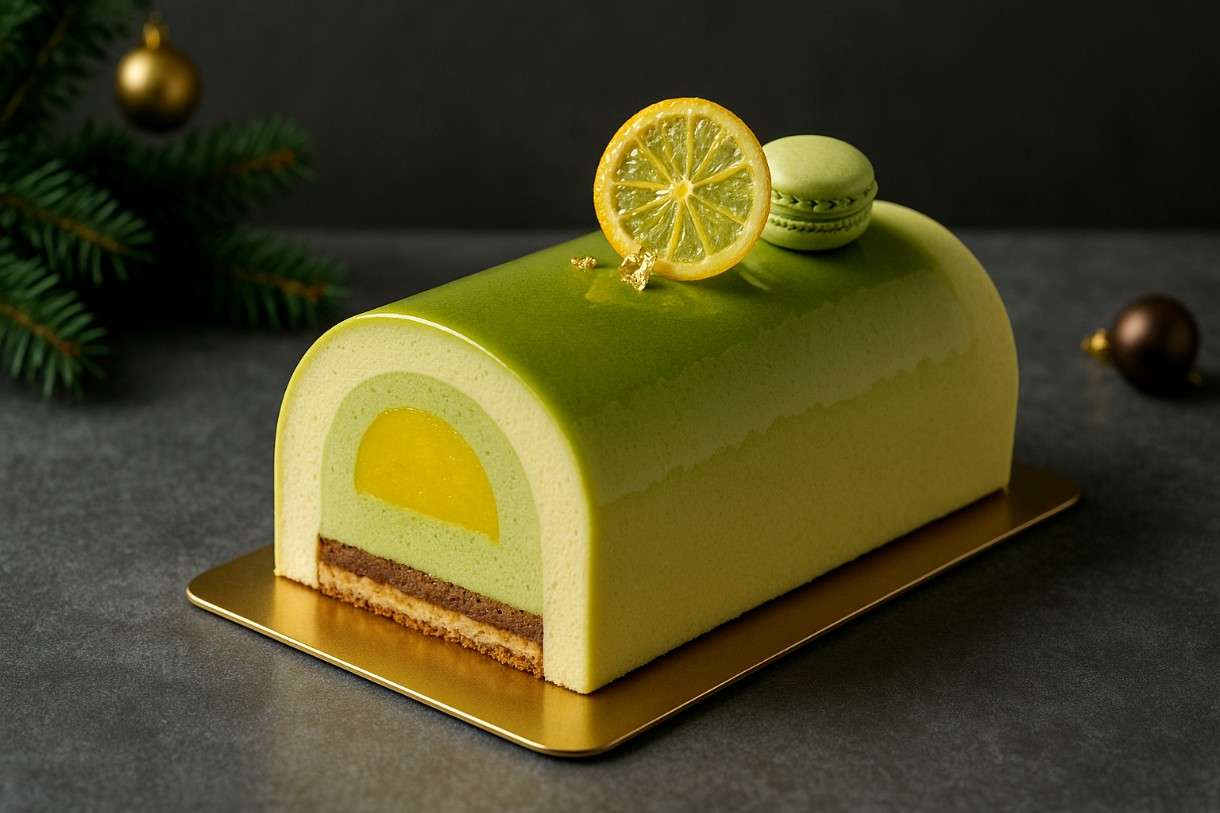 Moderne Bûche de Noël