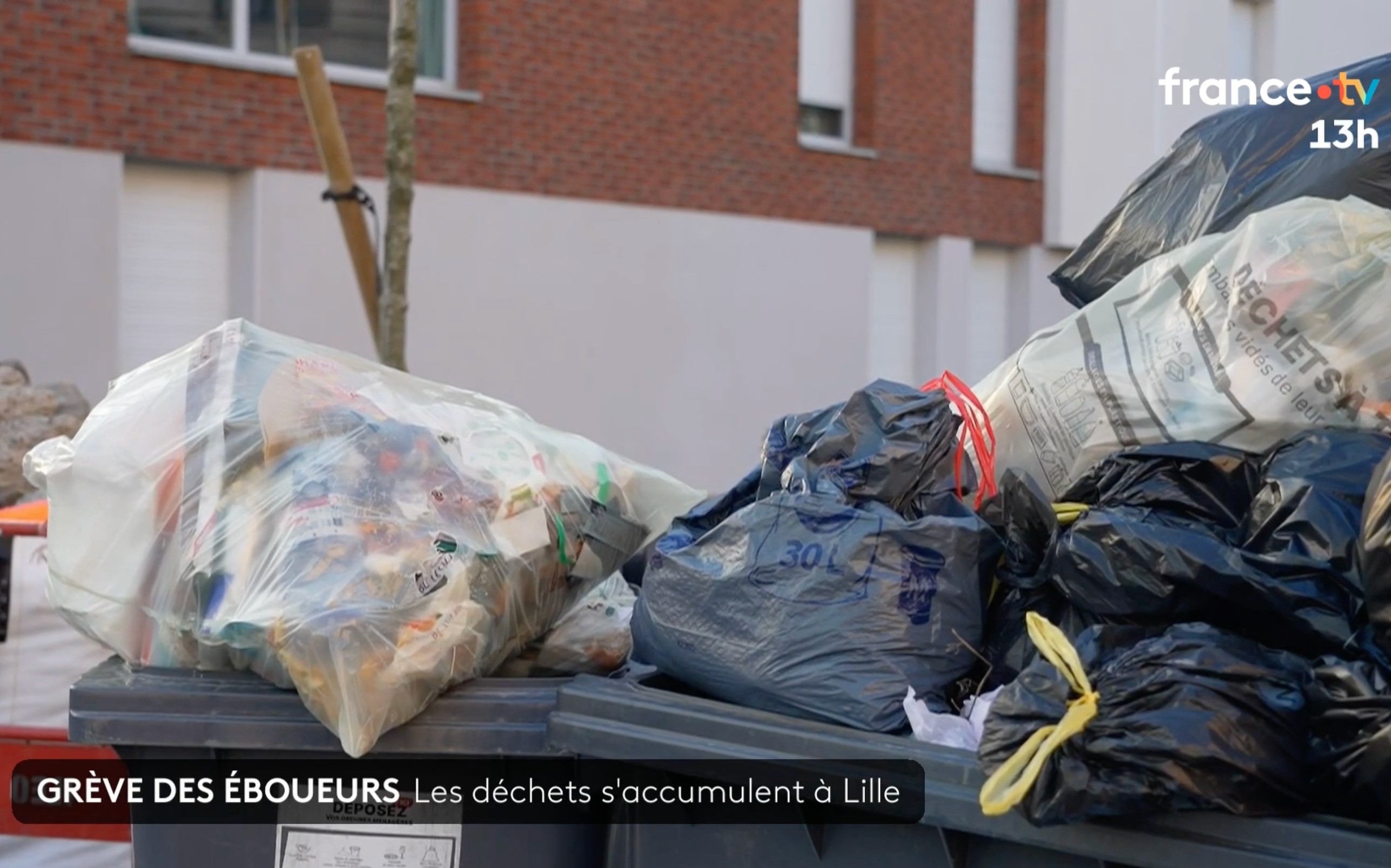 Wenn der Abfall die Stadt regiert – Müllstreik im winterlichen Lille