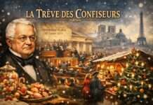 Warum die Politik zu Weihnachten schweigt – und warum Süßwaren daran nicht ganz unschuldig sind Treve-de-confiseurs_Illustration