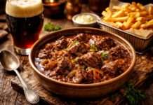 Carbonade Flamande – Ein Schmorgericht mit Charakter, Herz und Heimat Carbonade-Flamande_Illustration