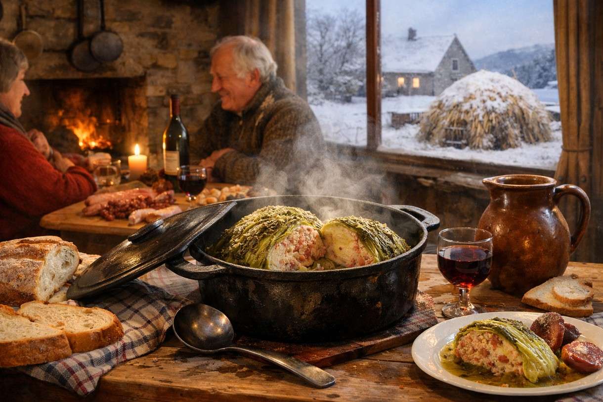 Chou farci – wie die Auvergne den Winter auf den Teller bringt