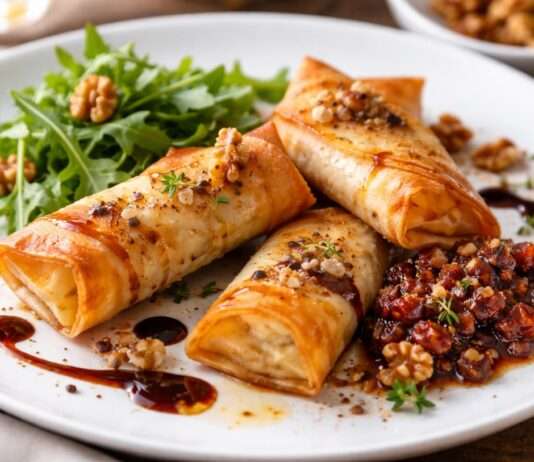 Ein Hauch Frankreich auf dem Teller Croustillant-de-Fromage