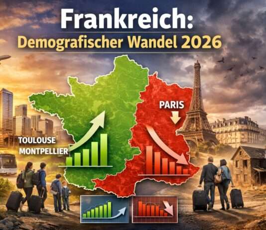 Wachstum mit Grenzen: Wo Frankreich noch zulegt – und wo es schrumpft Demografischer-Wandel-Frankreich_Illustration