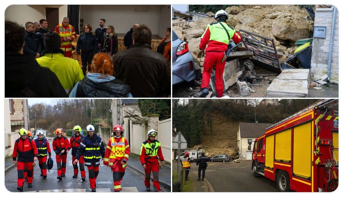 Wenn der Boden nachgibt – Erdrutsch erschüttert Dorf in der Oise
