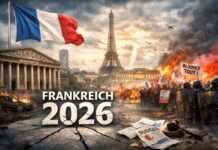 Frankreich 2026 – Das Jahr der Entscheidung zwischen Instabilität und Neubeginn Frankreich_2026_düstere-Aussichten_Illustration