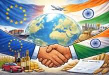 „Zwei Milliarden Konsumenten, ein Abkommen“ – Wie das neue Freihandelsabkommen zwischen EU und Indien die Weltwirtschaft neu ordnet Freihandelsabkommen_Indien_EU_Illustration