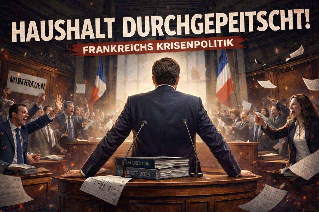 Kommentar: Endlich ein Haushalt. Applaus bitte. Die Demokratie aber steht draußen und raucht.