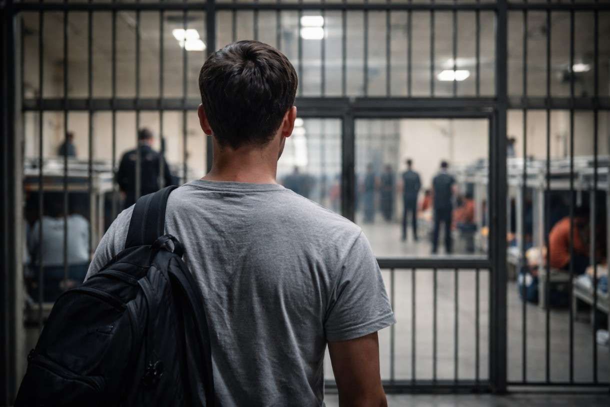 „Die ersten Tage schlief ich auf dem Boden“ – Junger Franzose verbringt einen Monat in einem ICE-Gefängnis in den USA