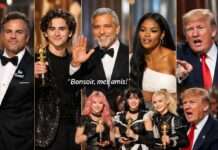 Goldene Kugeln, scharfe Spitzen und ein Hauch Französisch – die sechs Momente, über die bei den Golden Globes 2026 gesprochen wird Illustration-Golden-Globes