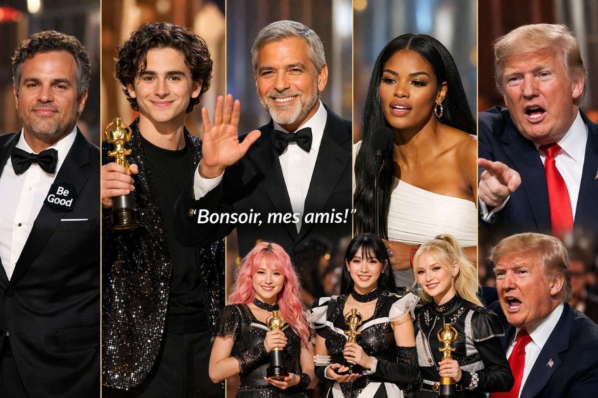 Goldene Kugeln, scharfe Spitzen und ein Hauch Französisch – die sechs Momente, über die bei den Golden Globes 2026 gesprochen wird