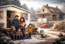 Warten im Wohnwagen – wie MaPrimeRénov’ Familien in der Schwebe hält MaPrimeRenov_Illustration