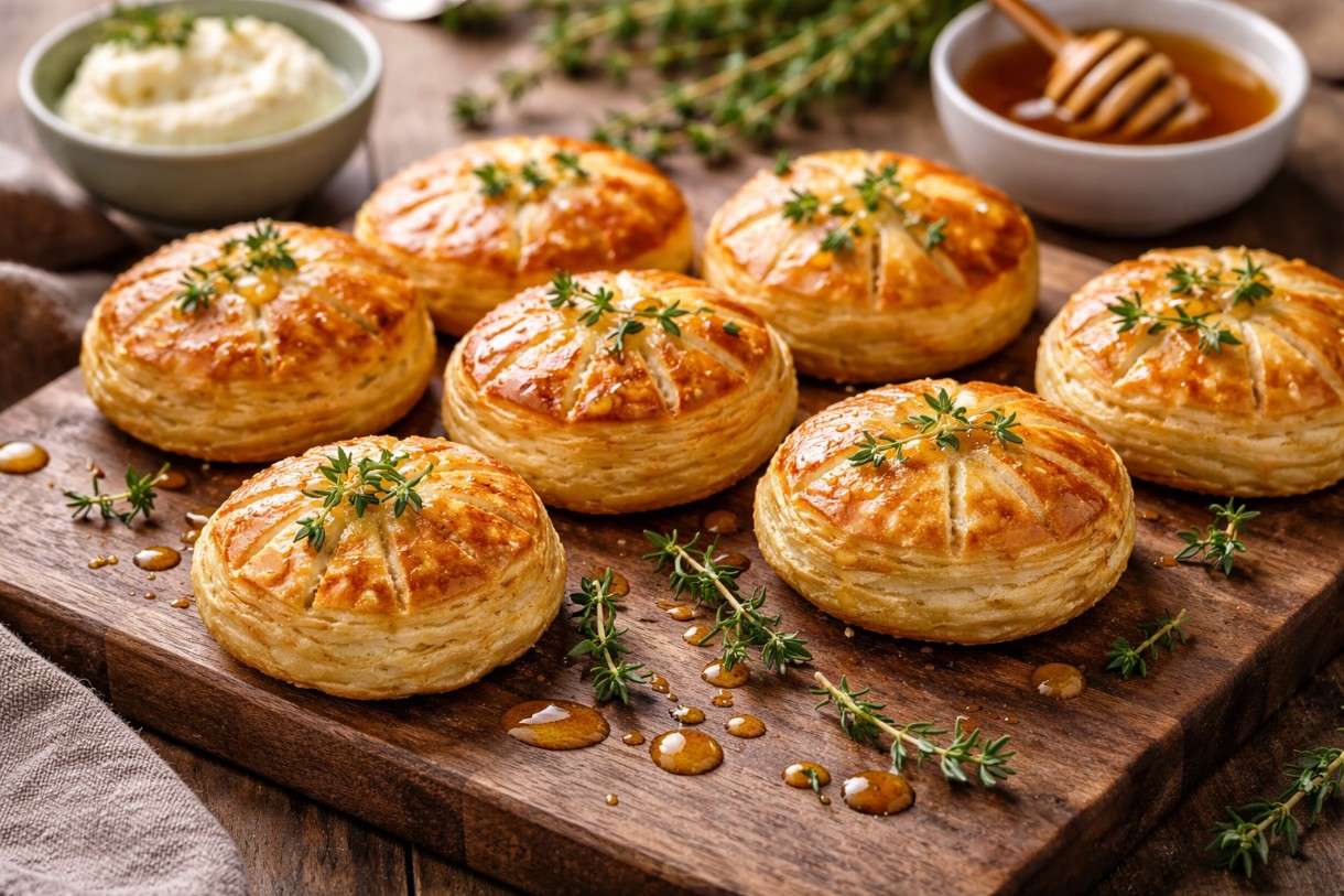 Epiphanie: Mini-Galettes des Rois salées