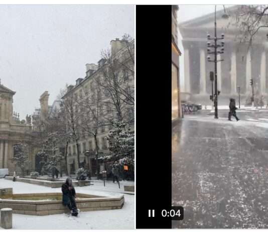 Schnee, Eis und Stillstand – wenn die Region Paris im Winterchaos versinkt Paris_Schnee_ScreenX