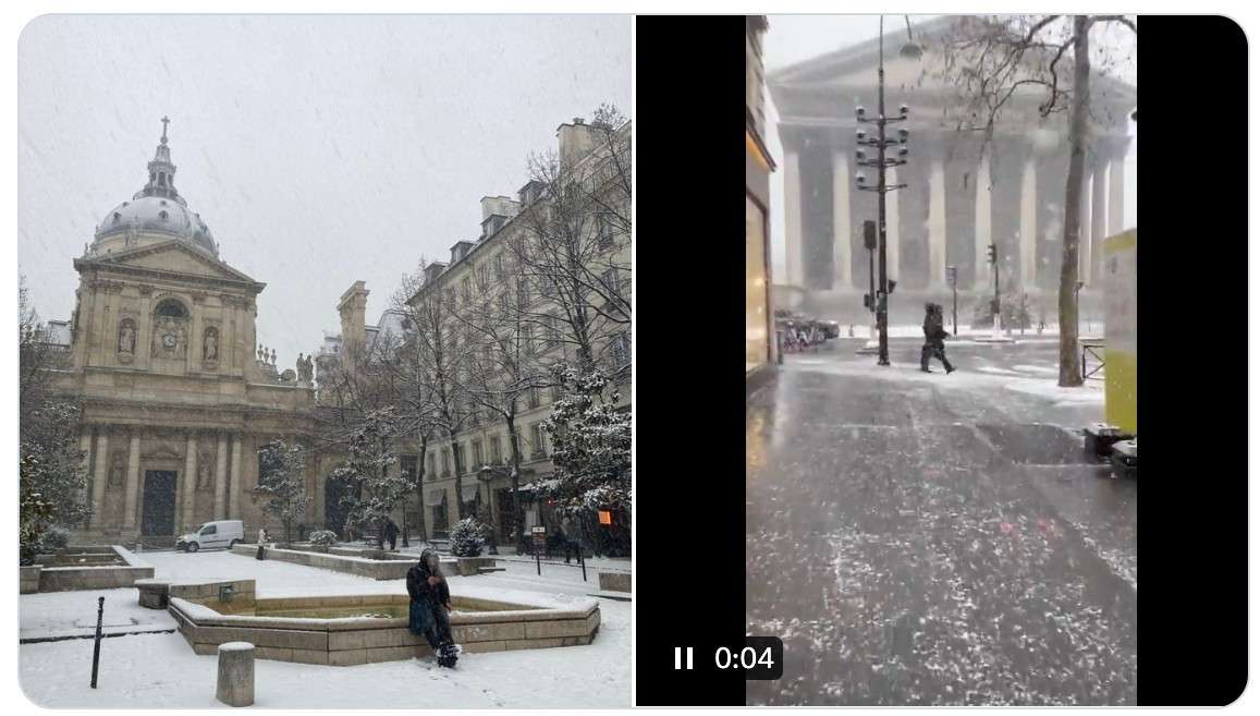 Schnee, Eis und Stillstand – wenn die Region Paris im Winterchaos versinkt